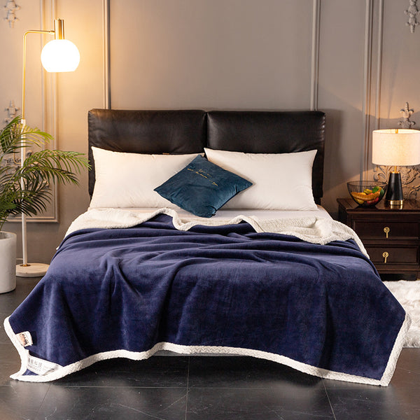 Manta de vellón doble, manta de vellón, manta de vellón gruesa