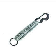 Cordón trenzado para sombrilla de exterior con llavero abrebotellas