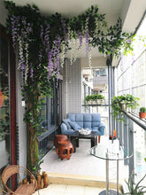 Indoor Ceiling Decoration Flower Simulation Rattan