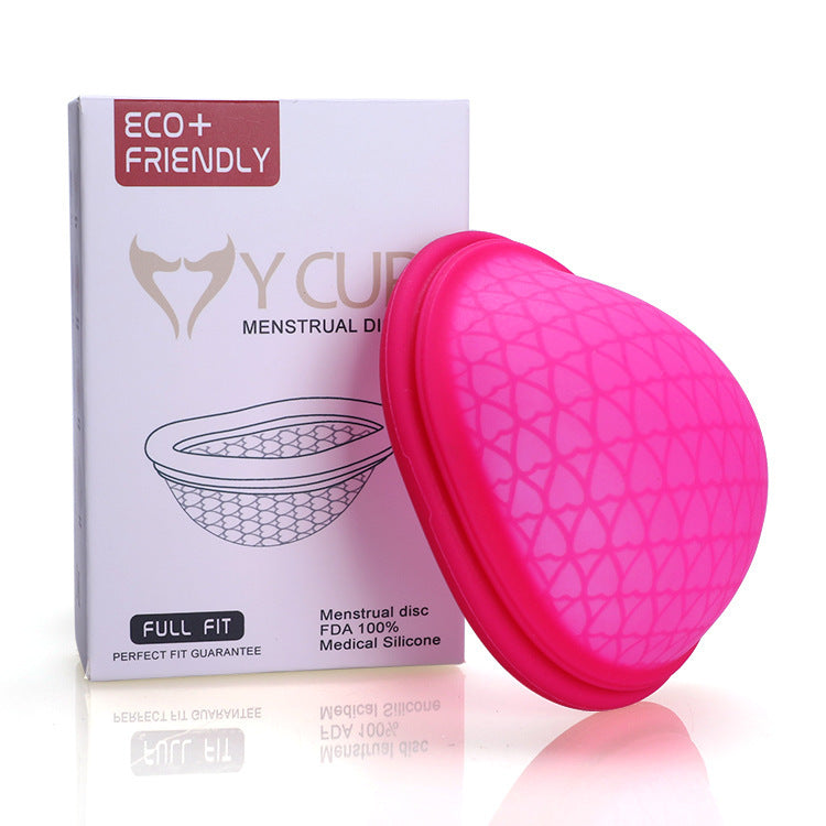 Silicone Menstrual Tray, Daily-Use Rubber Products, Menstrual Cup, Women'S Menstrual Alternative Menstrual Cup