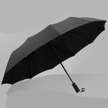 Parasol totalmente automático plegable en tres posiciones