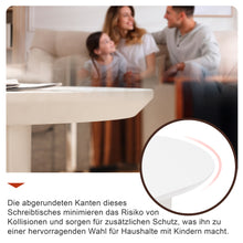 Mesa de centro de madera blanca pintada con forma de nube abstracta, mesa de centro blanca irregular, mesa auxiliar de té, mesa de centro moderna, para sala de estar, fácil de montar.