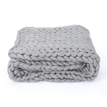 Silver Serenity Acrylic Blanket