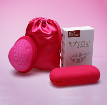 Silicone Menstrual Tray, Daily-Use Rubber Products, Menstrual Cup, Women'S Menstrual Alternative Menstrual Cup