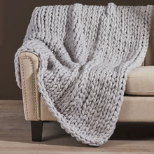 Silver Serenity Acrylic Blanket