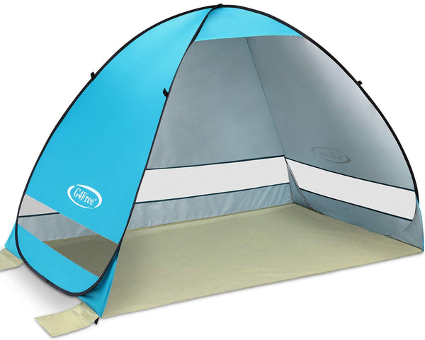 G4Free Spacious 3-4 Person Pop-Up Sun Shelter tent