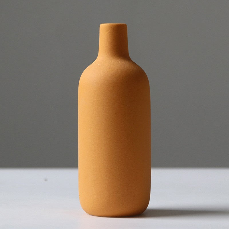 Dry Flower Arranger Living Room TV Cabinet Table Decoration Ceramic Soft Decoration