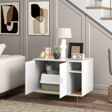 Caja de arena para gatos con mesa auxiliar y rascador