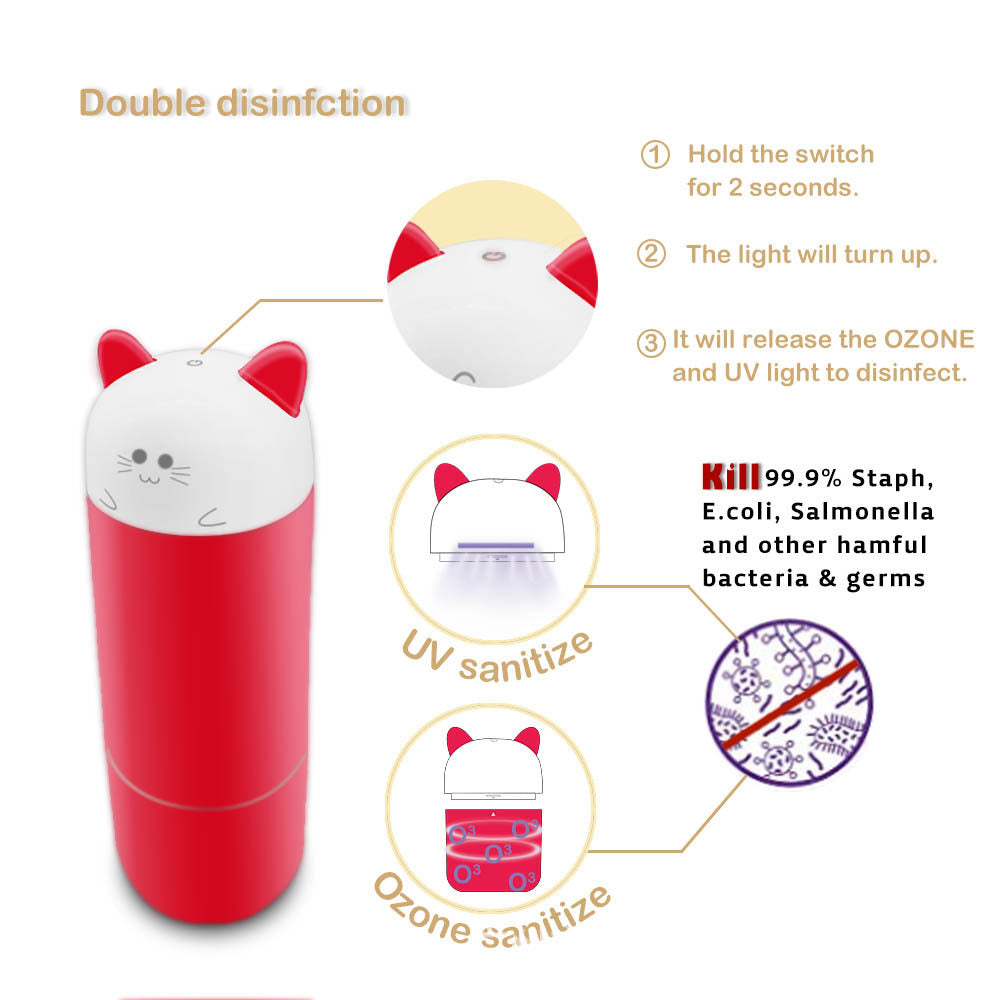 Rechargeable Disinfection Box Dustproof UV Ozone Menstrual Cup