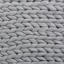 Silver Serenity Acrylic Blanket