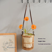 Cesta de flores portátil europea para interiores