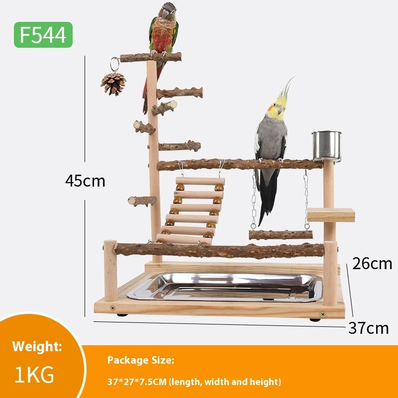 Sichuan Pepper Parrot Climbing Training Platform