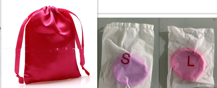 Silicone Female Menstrual Period Replacement Menstrual Cup Daily Use Rubber Products
