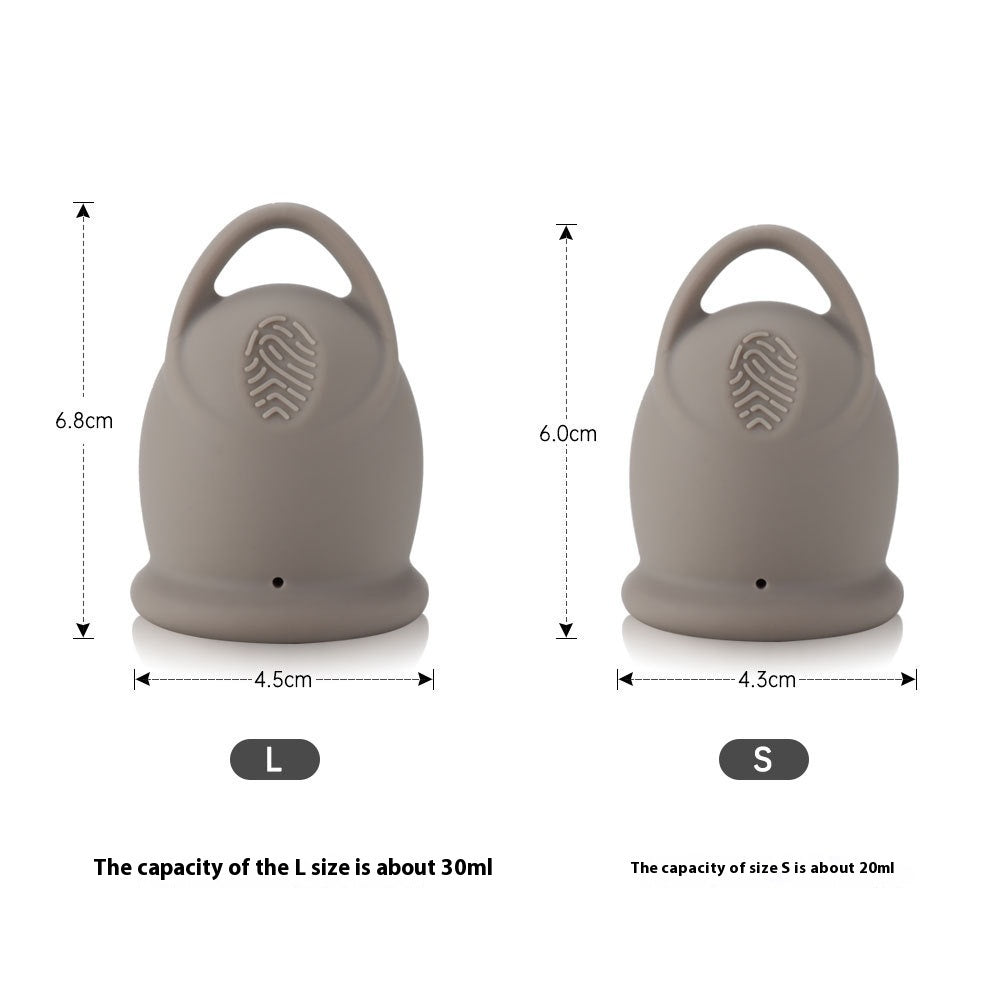Pull Ring Menstrual Cup Silicone Menstrual Cup