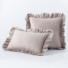 Cojines de encaje de terciopelo nórdico con sofá tapizado para sala de estar