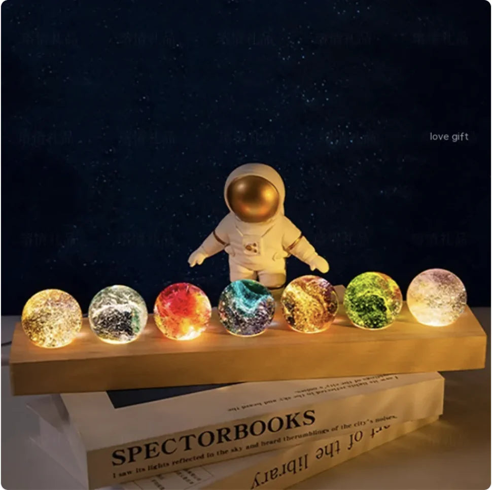 Glow-In-The-Dark Crystal Glass Ball