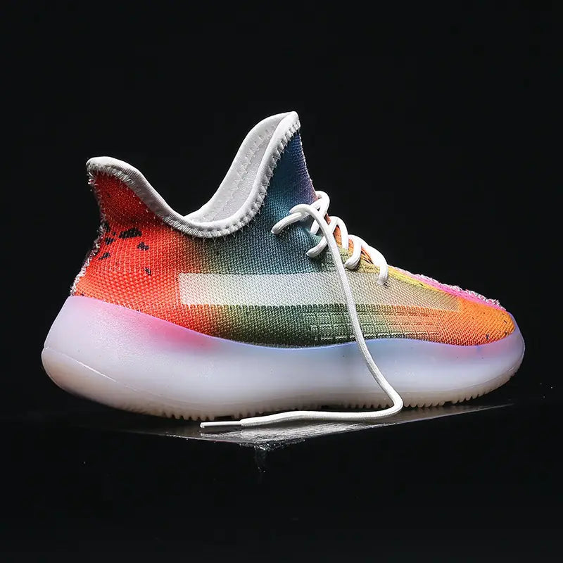 Men's Breathable Sports Shoes - Yeezy 350 V3 (New Style)