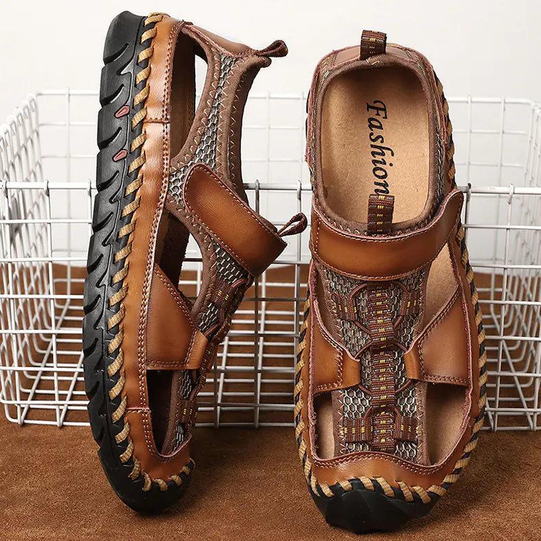 Men's Summer Genuine Leather Outdoor Sandals (New Style)