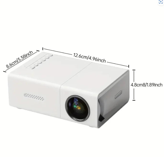 Portable LED Projector for Easy Use