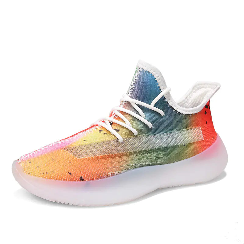 Men's Breathable Sports Shoes - Yeezy 350 V3 (New Style)