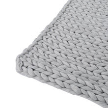 Silver Serenity Acrylic Blanket