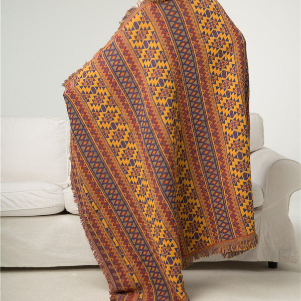 Manta de picnic bohemia para acampar en casa rodante