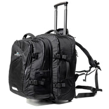 Hypath 2-in-1 Transformer Travel Backpack with Wheels - 2 Piece Luggage Set Carry On Luggage
