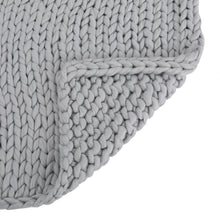 Silver Serenity Acrylic Blanket