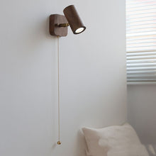 Lámpara de pared de nogal estilo japonés retro Bed & Breakfast Simple