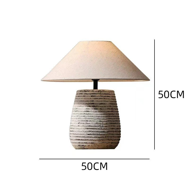 Chinese Style Decoration Japanese Style Pottery Pot Living Room Table Lamp
