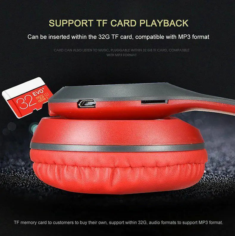 P47 Wireless Bluetooth Headphones for Gaming and Calls