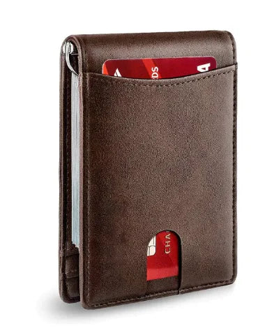 Leather RFID Card Sleeve